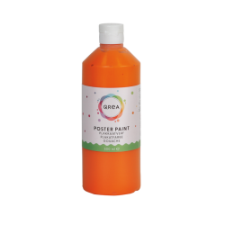 Gouache Qrea orange 500ml