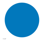 Gouache Creall Basic Blau 500ml