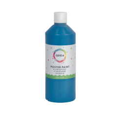 Plakkaatverf Qrea blauw 500ml