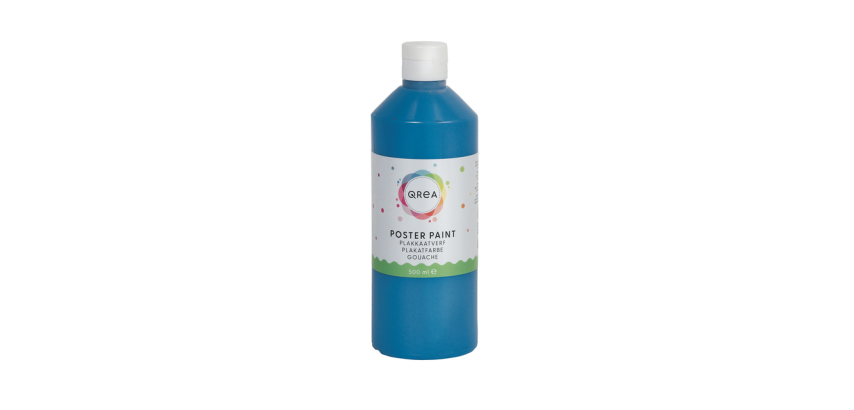 Gouache Qrea bleu 500ml