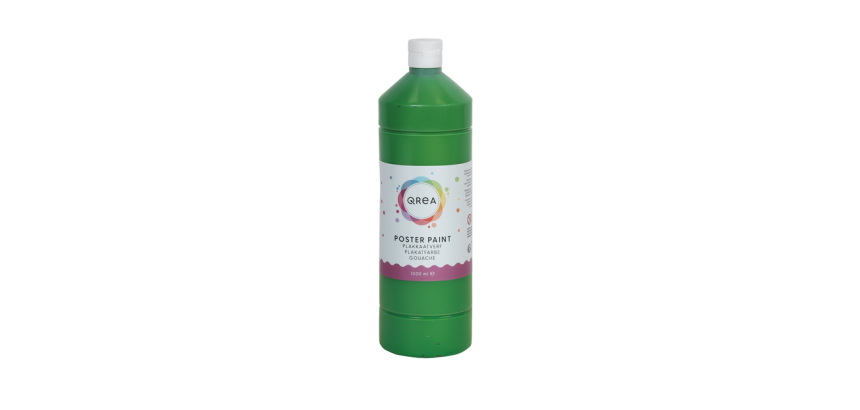 Gouache Qrea vert moyen 1000ml