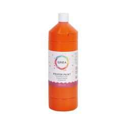 Gouache Qrea orange 1000ml