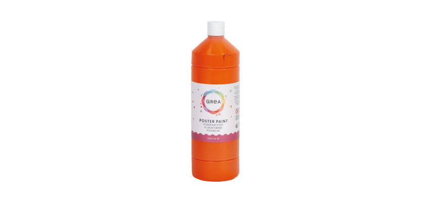 Gouache Qrea Orange 1000ml