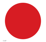 Gouache Creall Basic rouge 1000ml