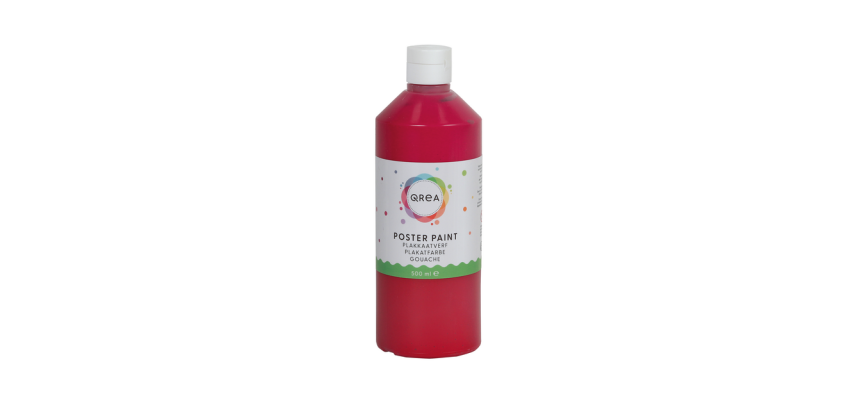 Gouache Qrea Rot 500ml