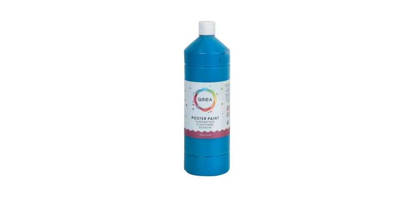 Gouache Qrea bleu 1000ml