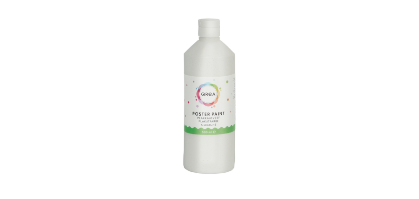 Gouache Qrea white 500ml