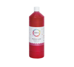Plakkaatverf Qrea rood 1000ml