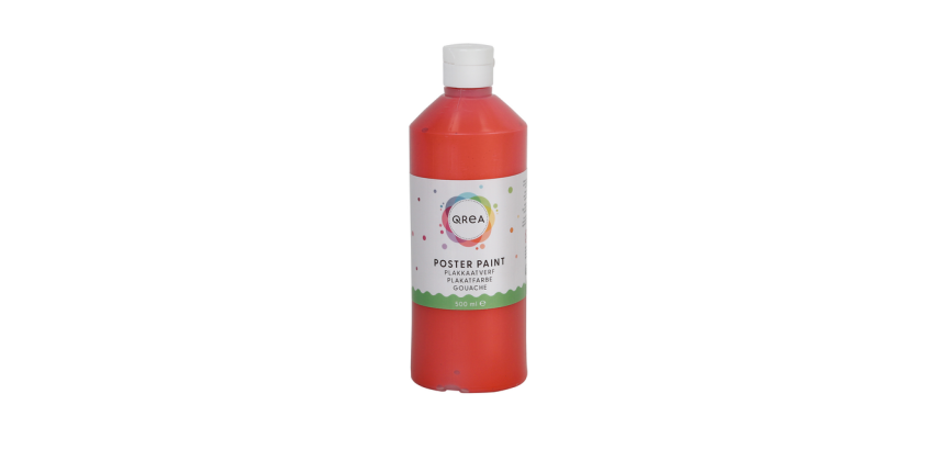 Gouache Qrea rouge clair 500ml