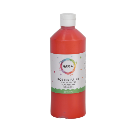 Gouache Qrea rouge clair 500ml