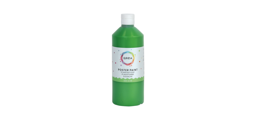Medium Green Gouache Qrea 500ml