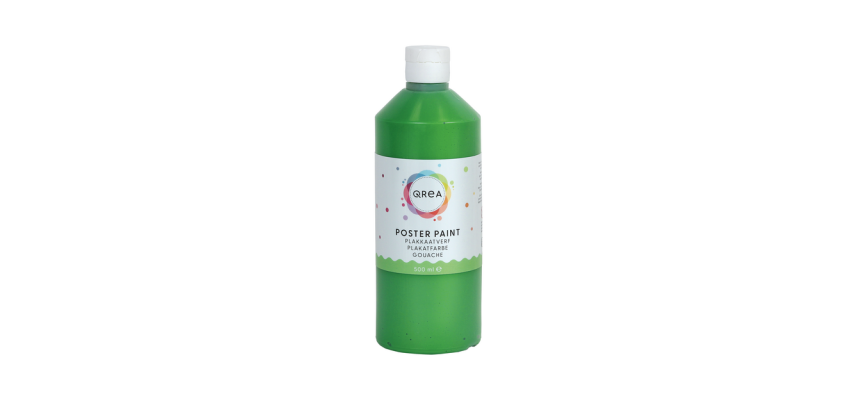 Medium Green Gouache Qrea 500ml