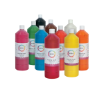 Plakkaatverf Qrea zwart 1000ml