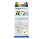 Kleurpotlood Giotto Stilnovo set à 12 kleuren