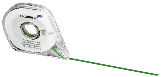 Bande de séparation tableau Legamaster 2,5mmx16m vert