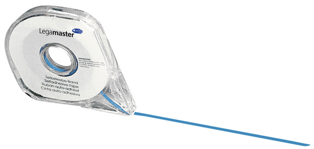Planbord verdeeltape Legamaster 2,5mmx16m blauw