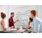 Porte-accessoires tableau blanc Legamaster blanc