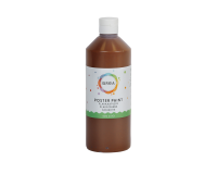Gouache Qrea marron foncé 500ml