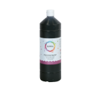 Plakkaatverf Qrea zwart 1000ml