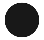 Plakkaatverf Qrea zwart 1000ml