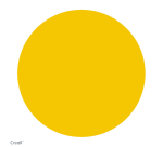 Gouache Creall Basic jaune 1000ml