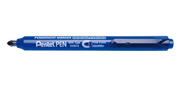 Pentel Marker NXS15 1mm blue