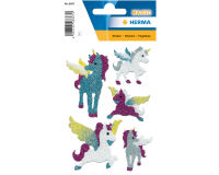 Magischer HERMA 6667 Einhorn-Aufkleber