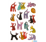 HERMA 3337 Abstract Cats Decor Sticker