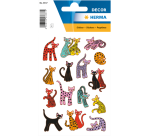 Autocollant Décor HERMA 3337 chats abstraits