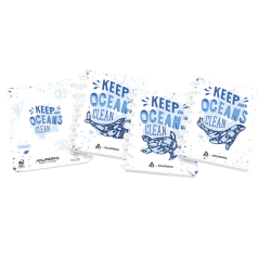Cahier ADOC Ocean Waste Plastics A4 carreau 5x5mm 144 pages 90g