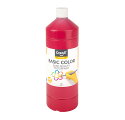 Gouache Creall Basic 06 rouge foncé 1000ml