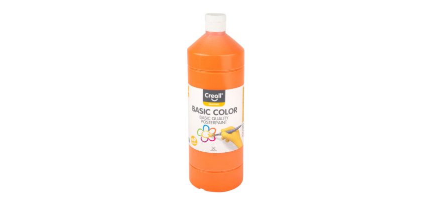 Plakkaatverf Creall basic oranje 1000ml