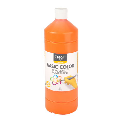 Plakkaatverf Creall basic oranje 1000ml