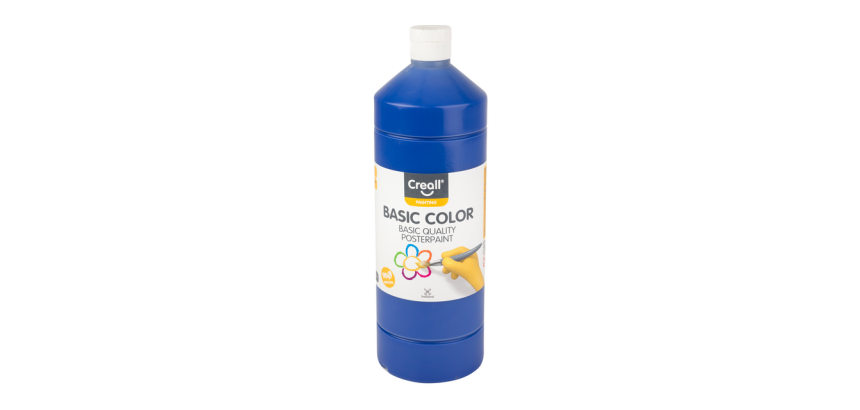 Gouache Creall Basic 11 bleu foncé 1000ml