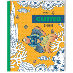 Album de coloriage Interstat Glitter Ocean Life