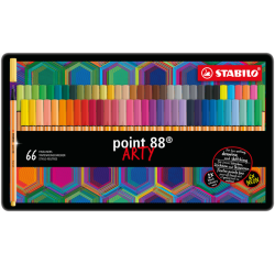 STABILO point 88/66 Arty Fineliner box 66 pieces