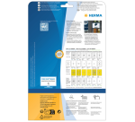 Etiquette HERMA 9534 99,1x139mm résistante aux intempéries blanc 40pcs