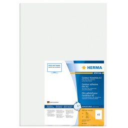 Etiquette HERMA 9544 297x420mm résistante aux intempéries blanc 40pcs