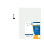 Etiquette HERMA 9544 297x420mm résistante aux intempéries blanc 40pcs