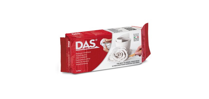 Pâte à modeler DAS auto-durcissante blanc 1000g