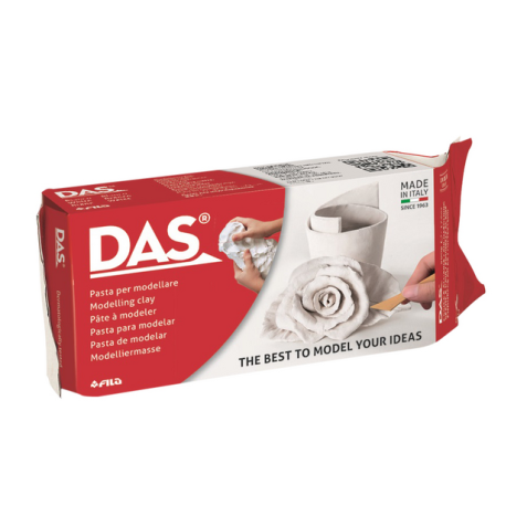 Klei DAS air hardening wit 1kg