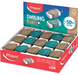 Gomme Maped Smiling Planet présentoir 30 pièces