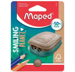 Puntenslijper Maped Smiling Planet 2-gaats