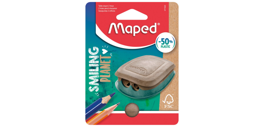 Maped Smiling Planet 2-Hole Pencil Sharpener
