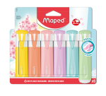 Surligneur Maped set 6 couleurs pastel