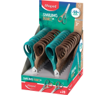 Ciseaux Maped Smiling Planet 12cm Présentoir 20 pièces assorti