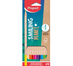Maped Buntstift Smiling Planet Set 12 Farben