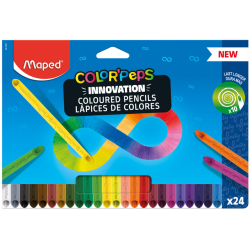 En_lapices de colores maped color peps infinity caja de 24 colores surtidos