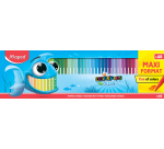 Feutre Maped Color'Peps Ocean boîte 48 couleurs