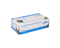 Gant jetable CMT nitrile soft L noir 100 pièces